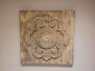 Hout wandpaneel 120x120cm - EA2511-01