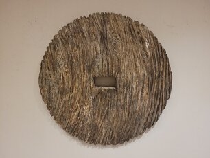 Rond decoratie wandpaneel - 80cm
