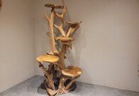Houten etagere