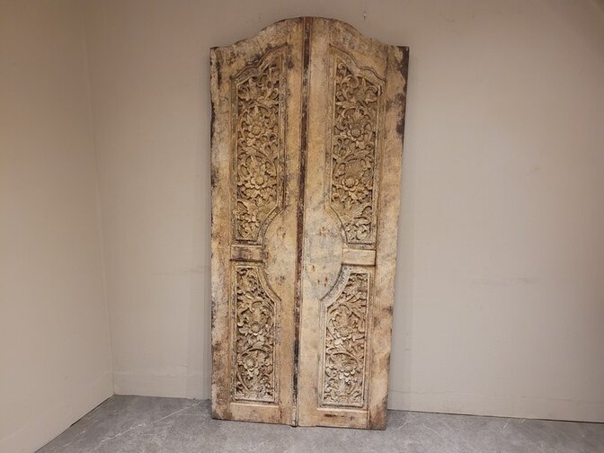Set Indonesische oude deur 100x200cm - EA2543-08