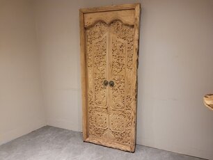 Indonesische deur met kozijn - 81x200cm Indonesische deur met kozijn - 81x200cm