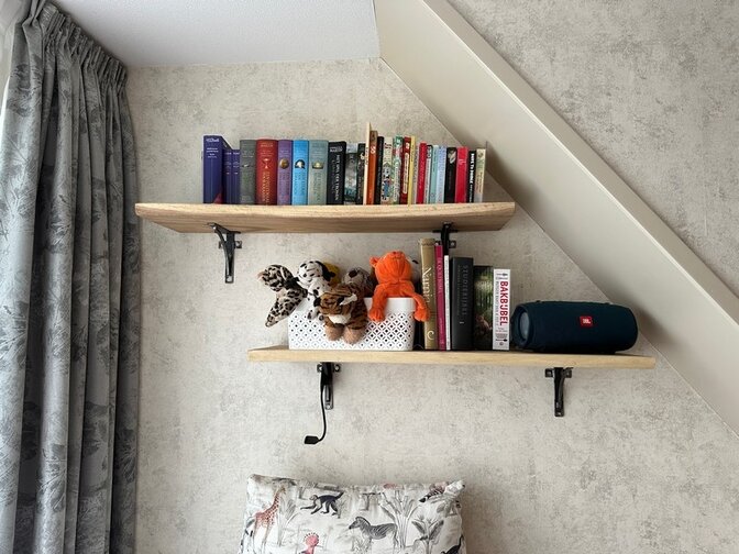 Wandplank suar 120x15x3cm