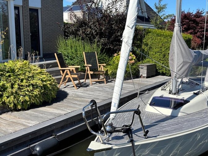 Teak tuinstoel Genova Batyline Zwart