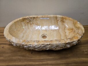 Onyx waskom - Ovaal - 61x38x15cm - FL23242