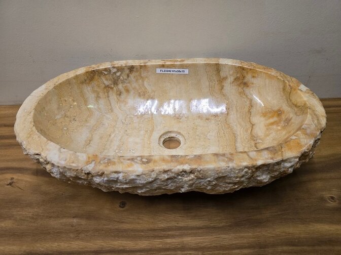 Onyx waskom - Ovaal - 61x38x15cm - FL23242