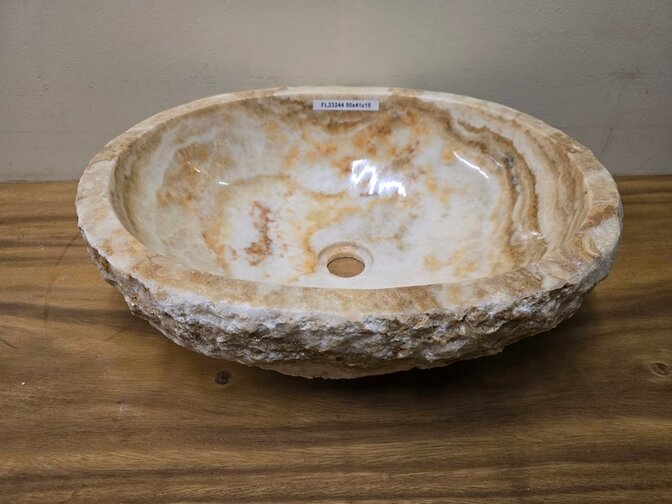 Onyx waskom - Ovaal - 50x41x15cm - FL23244
