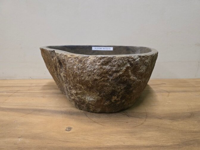 Waskom Natuursteen - 38x32x15cm - FL23246