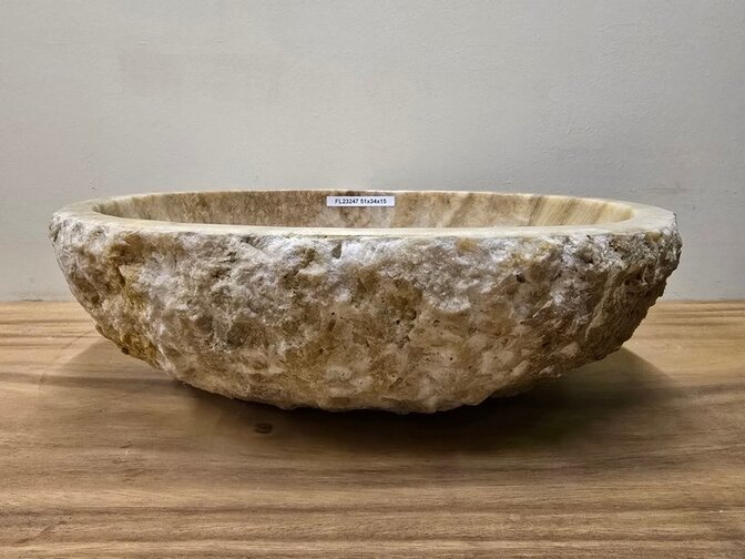 Onyx waskom - Ovaal - 51x43x15cm - FL23247