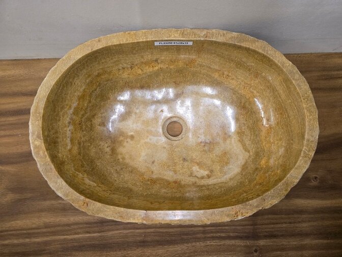 Onyx waskom - Ovaal - 61x41x15cm - FL23250