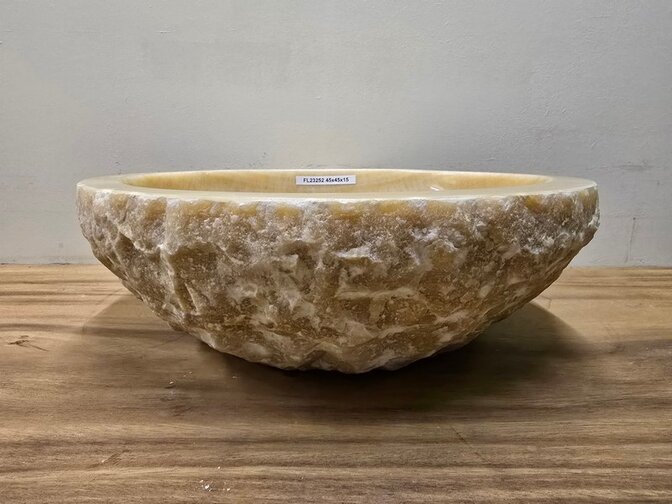 Onyx waskom - Rond - 45x45x15cm - FL23252