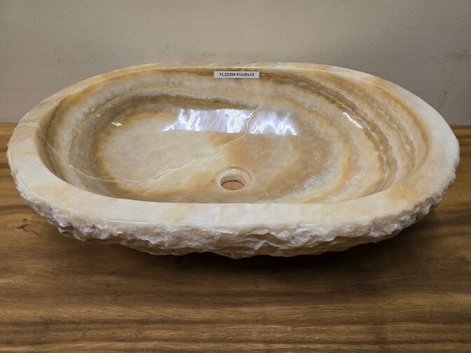 Onyx waskom - Ovaal - 61x41x15cm - FL23254