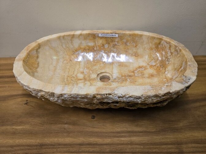 Onyx waskom - Ovaal - 61x38x15cm - FL23255