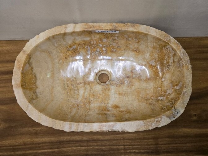 Onyx waskom - Ovaal - 61x38x15cm - FL23255