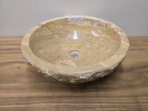 Onyx waskom - Rond - 45x45x15cm - FL23258 Onyx waskom - Rond - 45x45x15cm - FL23258
