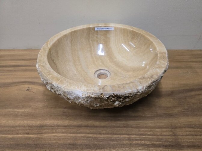 Onyx waskom - Rond - 45x45x15cm - FL23260