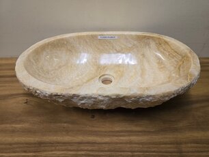 Onyx waskom - Ovaal - 61x41x15cm - FL23263