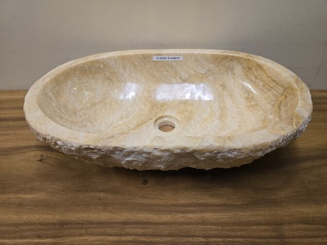 Onyx waskom - Ovaal - 61x41x15cm - FL23263