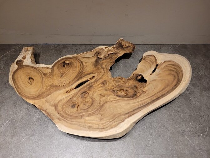 Boomstamtafel rond 50/80x170cm AG2518-81