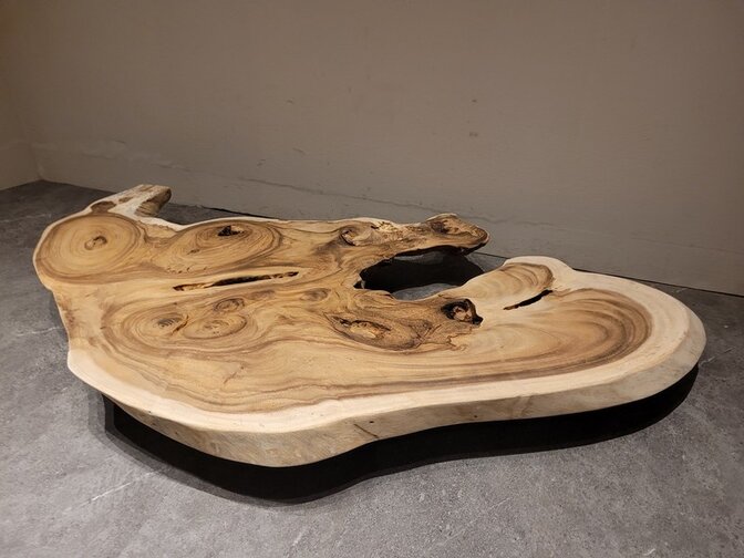 Boomstamtafel rond 50/80x170cm AG2518-81