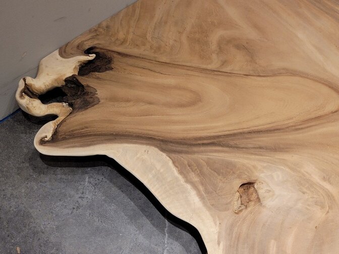 Boomstamtafelblad Suar 120x120cm - AG2518-20