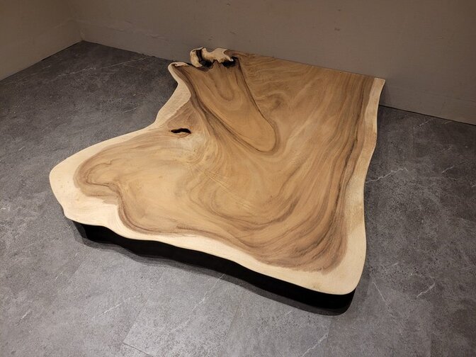 Boomstamtafelblad Suar 120x120cm - AG2518-20