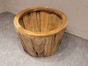Plantenbak van wortelhout - 60x40cm Plantenbak van wortelhout - 60x40cm