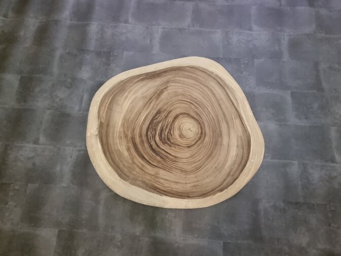 Ronde boomstamtafel 95/105cm CA25-1124