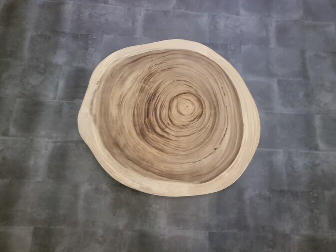 Ronde boomstamtafel 90/100cm CA16-1124