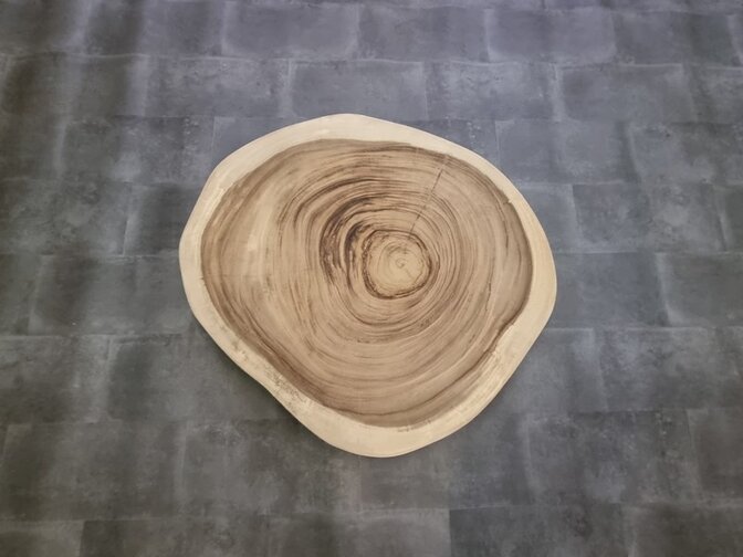 Ronde boomstamtafel 85/105cm CA24-1124