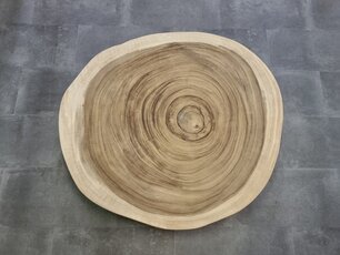 Ronde boomstamtafel 80/90cm CA43-1124