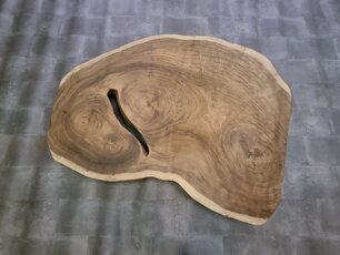 Ronde boomstamtafel 130/180cm CA76-1124