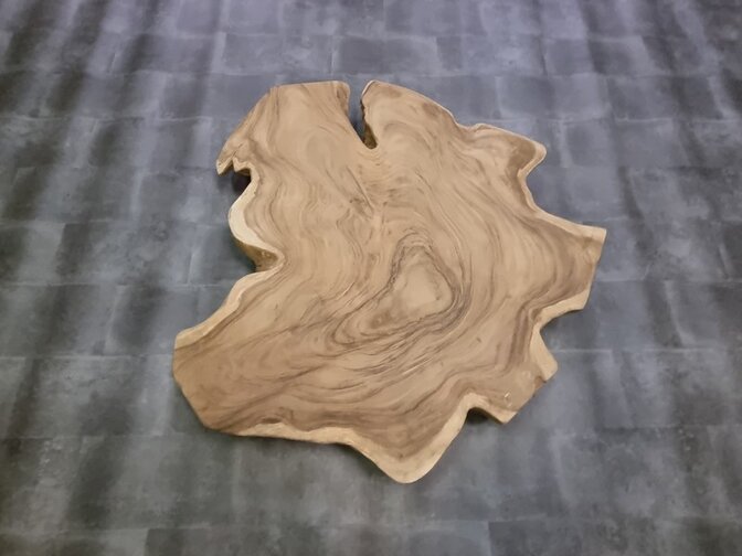 Boomstamtafelblad rond 140/140cm CA61-1124