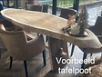 Ovale boomstamtafel 90/100x255cm CA111-224