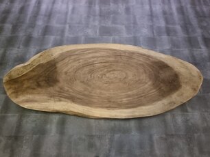 Ovale boomstamtafel 85x255cm CA110-224