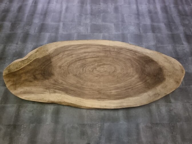 Ovale boomstamtafel 85x255cm CA110-224
