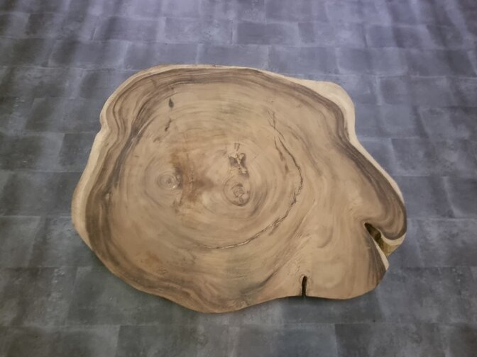 Ronde boomstamtafel 125/180cm CA108-1124
