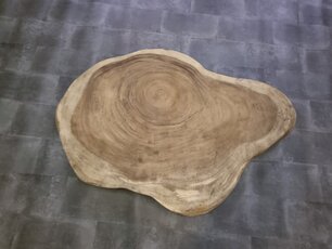 Ronde boomstamtafel 105/160cm CA48-1124