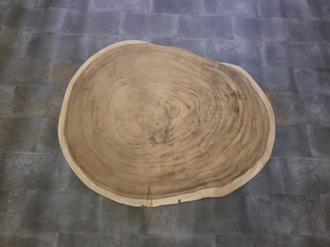 Ronde boomstamtafel 105/135cm CA129-1124