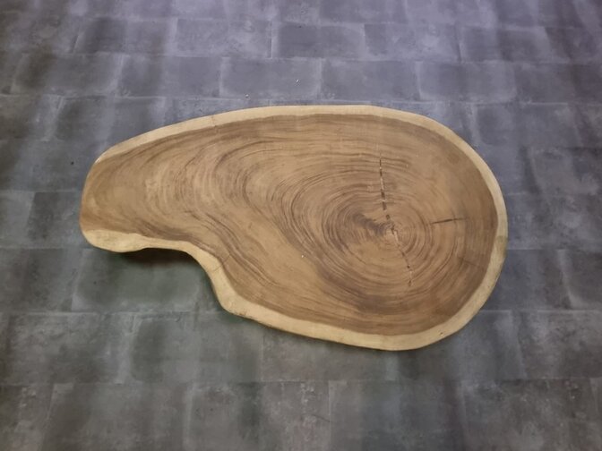 Ronde boomstamtafel 95/155cm CA03-1124