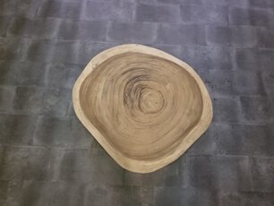 Ronde boomstamtafel 90/105cm CA27-1124