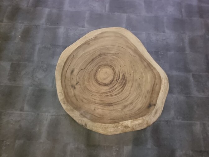 Ronde boomstamtafel 100/105cm CA29-1124