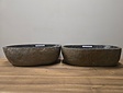 2 waskommen uit 1 steen - 47x30x15cm - FL23274