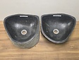 2 waskommen uit 1 steen - 41x38x15cm - FL23278