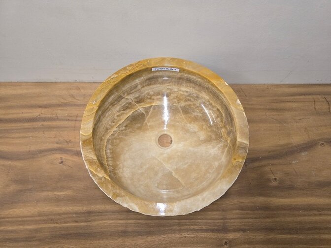 Onyx waskom - Rond - 45x45x15cm - FL23281