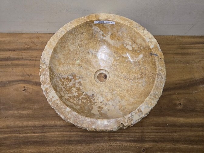 Onyx waskom - Rond - 45x45x15cm - FL23282