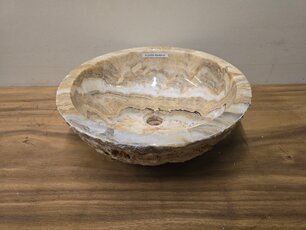 Onyx waskom - Rond - 45x45x15cm - FL23283