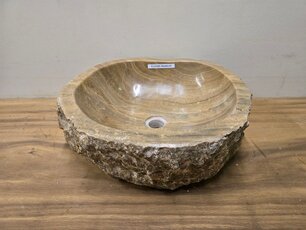 Onyx waskom - Rond - 45x45x15cm - FL23285
