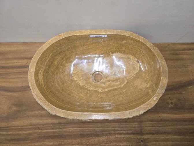 Onyx waskom - Ovaal - 62x41x15cm - FL23286