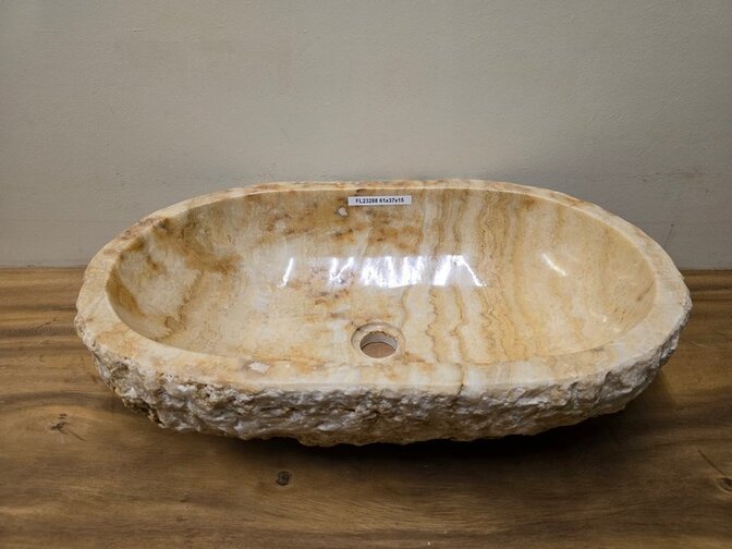 Onyx waskom - Ovaal - 61x37x15cm - FL23288