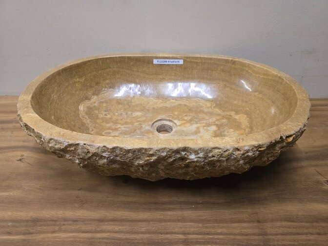 Onyx waskom - Ovaal - 61x41x15cm - FL23289
